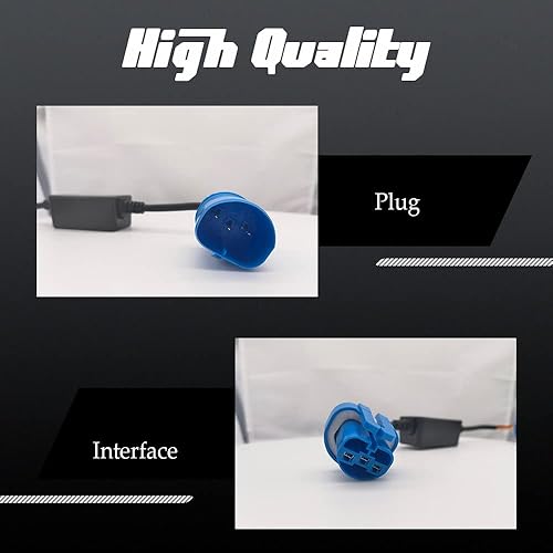 Miniatura 3 de 2 unidades LED Canbus sin errores antiparpadeo resistor decodificador, decodificador LED, 9004HB1 resistencia de decodificador de bombilla para