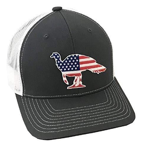 Old Glory Wary Tom - Adjustable Cap Charcoal/White