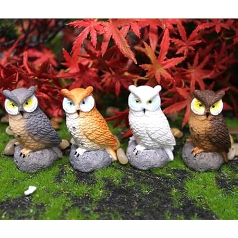Gwindrise Mini Owl Figurines Set Cover