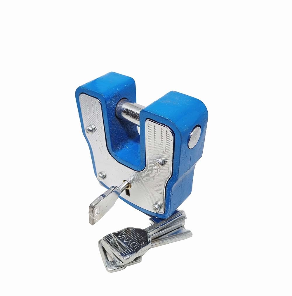 Unikkus Aligarh Bar lock and keys for Home, Shop, room, door and kitchen,110 MM, 4 Keys, Double locking system padlock (B0CQHJM537) Amazon Price History, Amazon Price Tracker