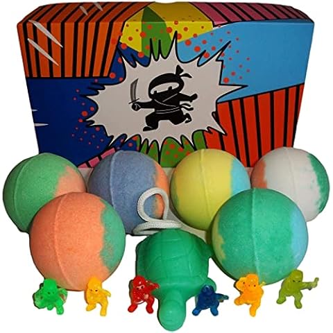Kids Bath Bombs with Surprise Ninja Toys Cover
