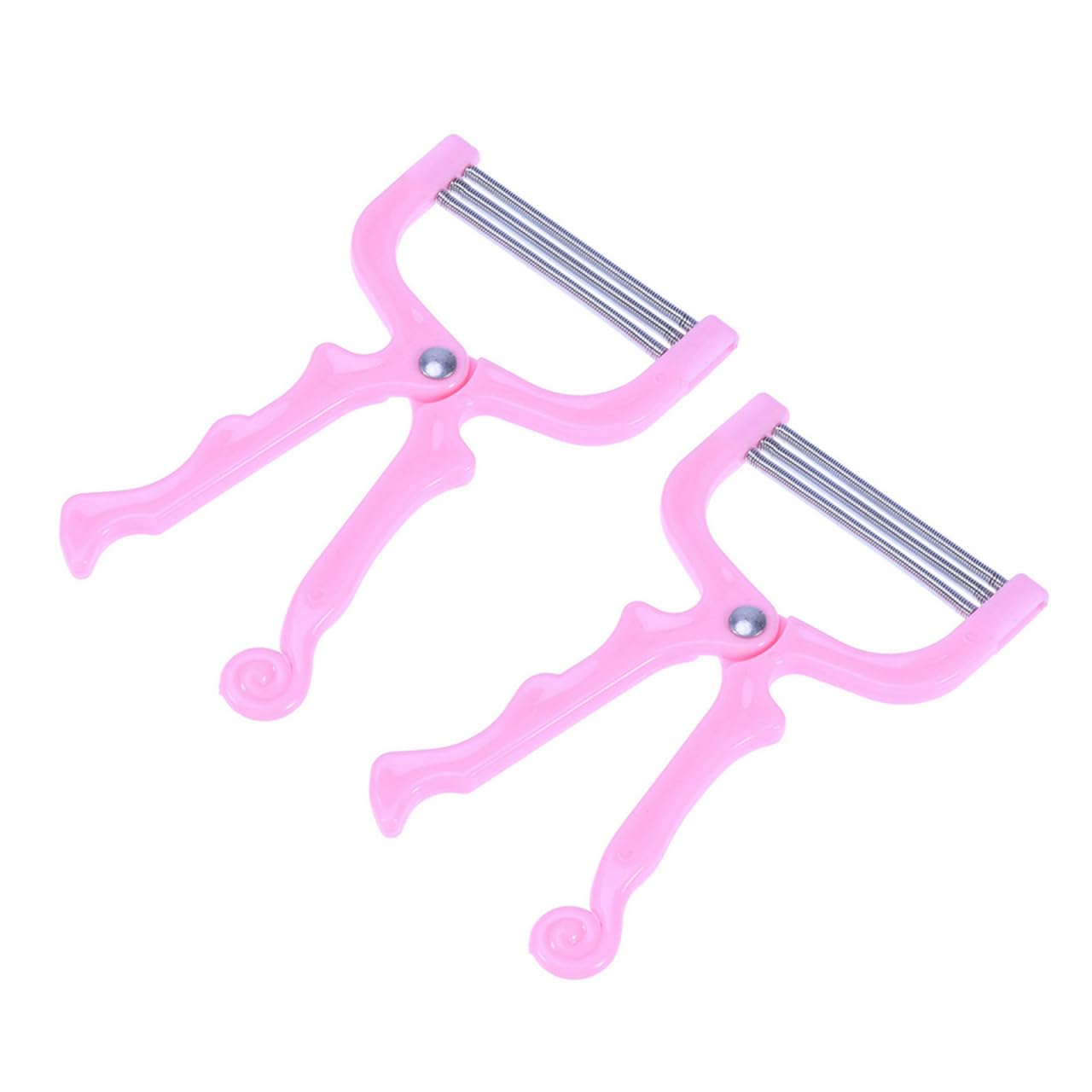Facial Hair Removal For Women, Manual Portable Design ; Full Body Epilator, Painless Gentle Hair Pulling ; 2Pcs Pink Remover For Face, Neck And Daily Beauty Care
