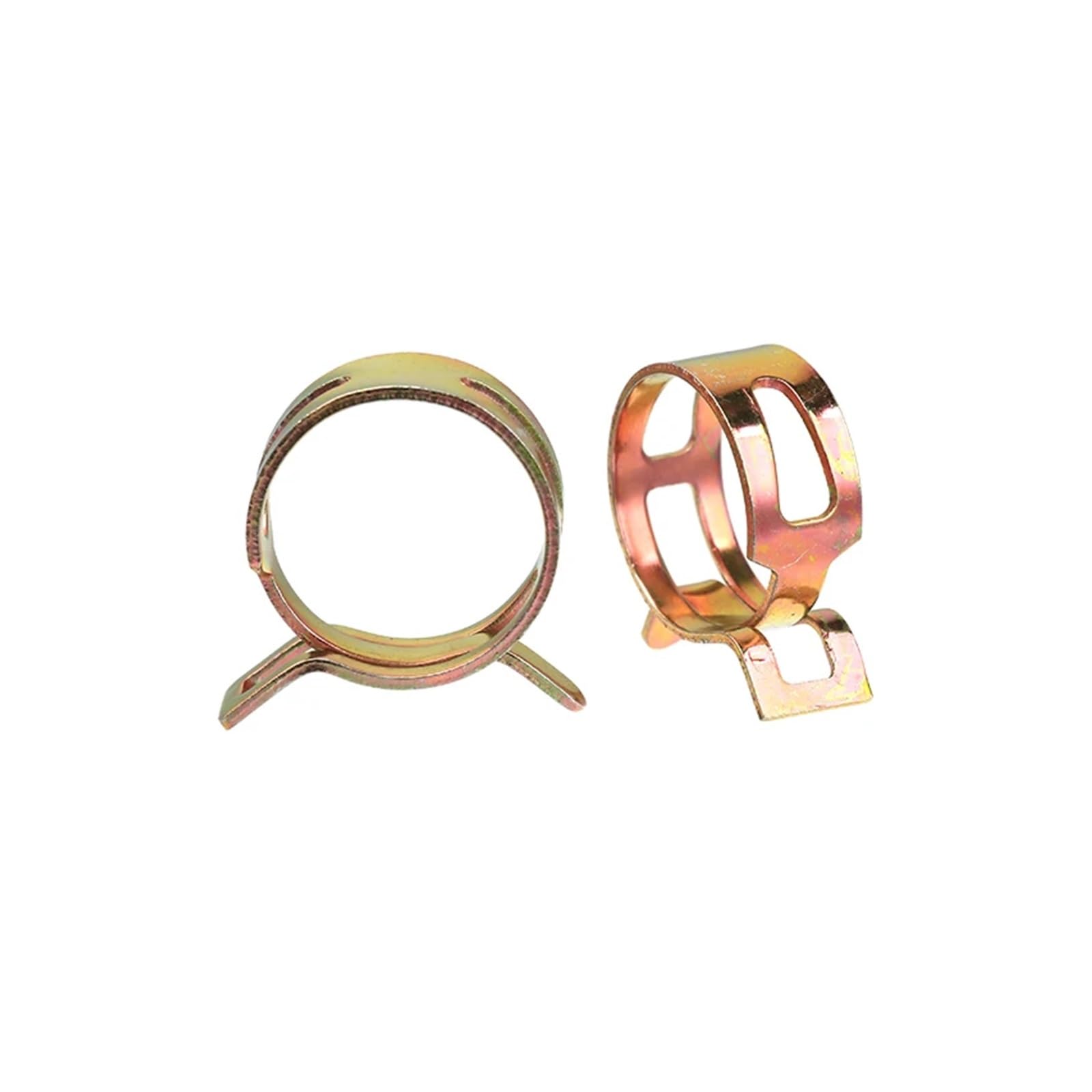 Fascette stringitubo, 50 Pezzi di Morsetti a Molla in Acciaio al Carbonio for Fascette stringitubo, Fascette stringitubo e raccordi for ferramenta di Fissaggio da 6 a 22 mm(ID 22mm)