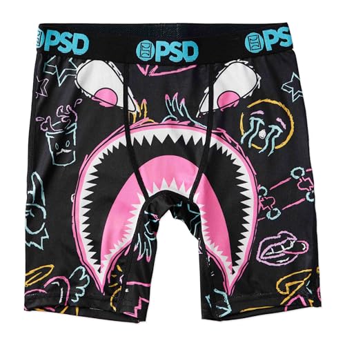 Image of PSD Underwear Youth Boys Boxer Brief - Various Print Comfortable Active Underwear for Boys, Kids Boys Underwear Packs