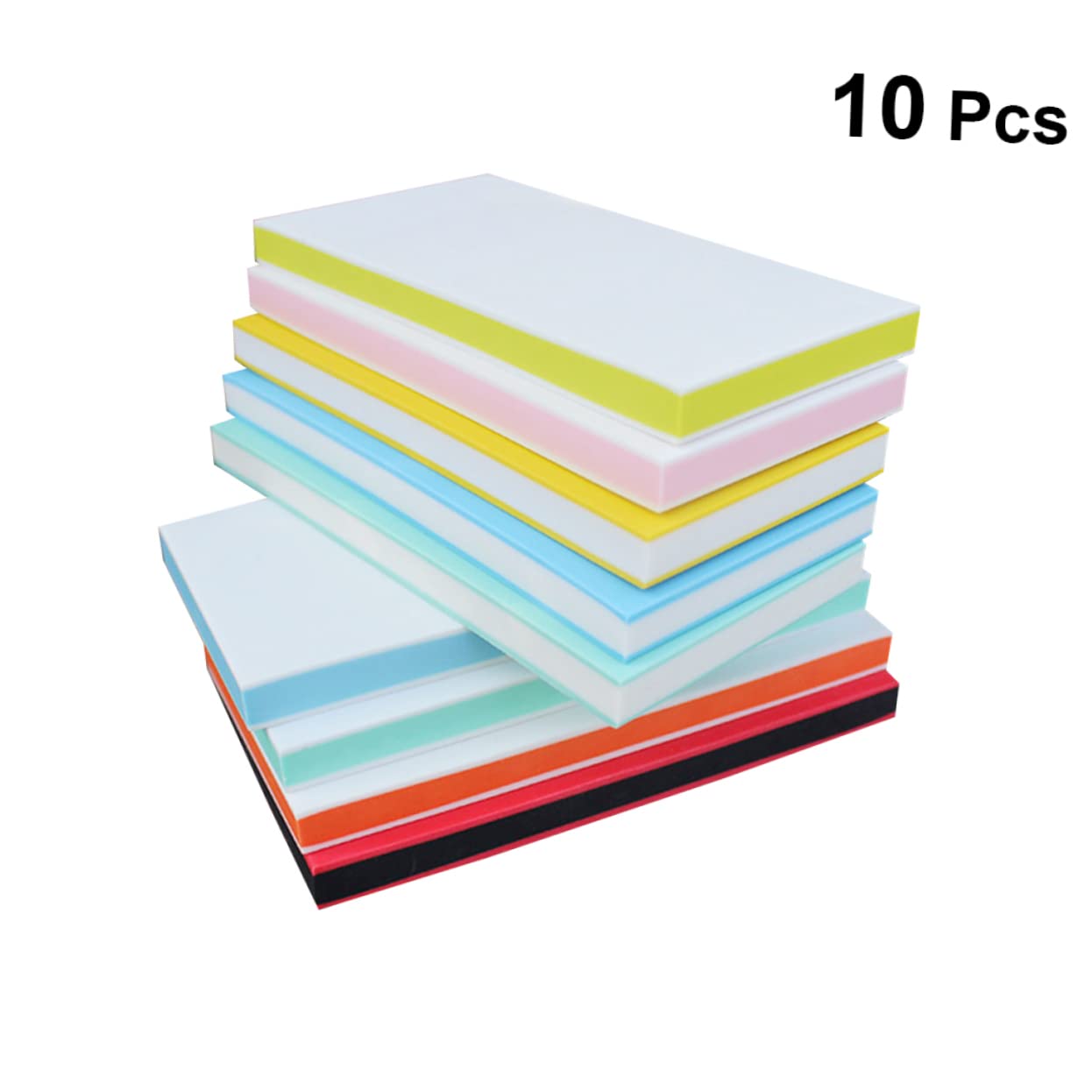 Lurrose 10pezzi Stampo Gomma Artigianale per Strumenti per Incisione su Mattonelle di Gomma per Scrapbooking e Progetti Creativi Colore Casual