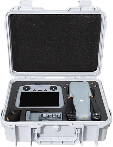 Miniatura 2 de Coyktonty - Funda rígida impermeable para DJI Air 3, totalmente protegida, a prueba de polvo, resistente a los impactos, resistente a los arañazos