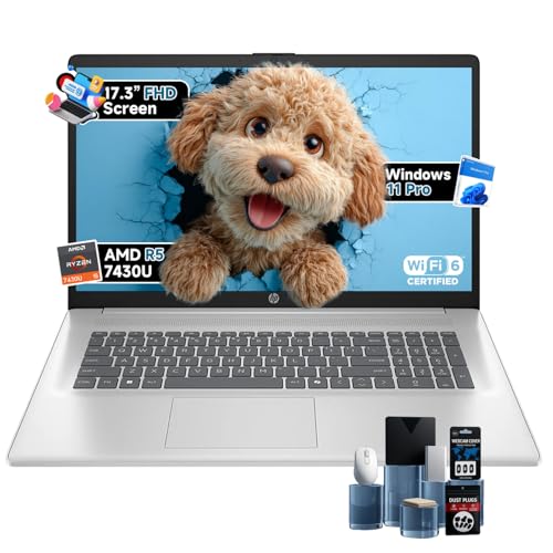 HP 17 inch Business Laptops Computer, 17.3" FHD Anti-Glare Displa...