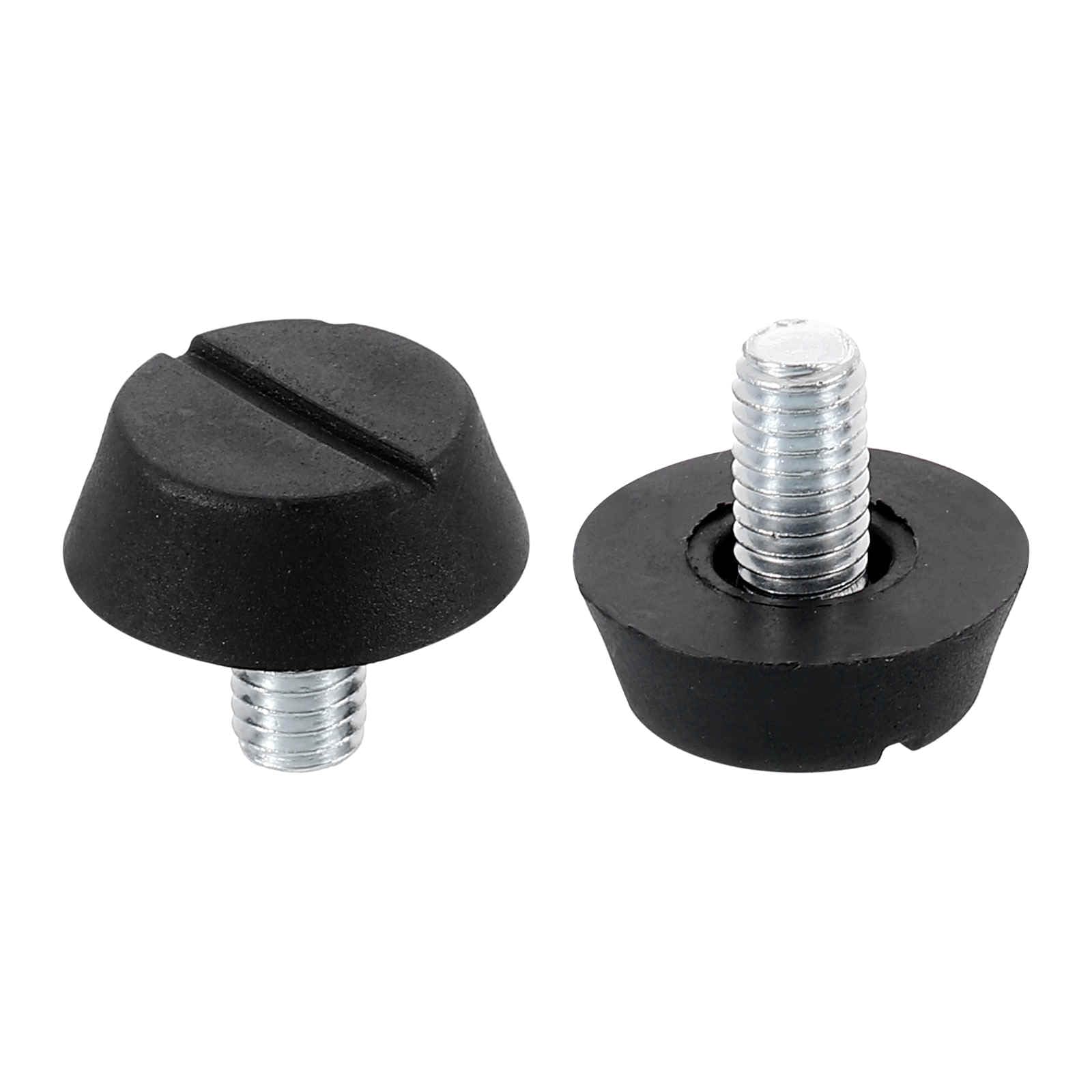 DTGN M6x10x20mm(DxLxOD) Screw on Furniture Glide Leveling Feet, 10Pack, Good for Furniture