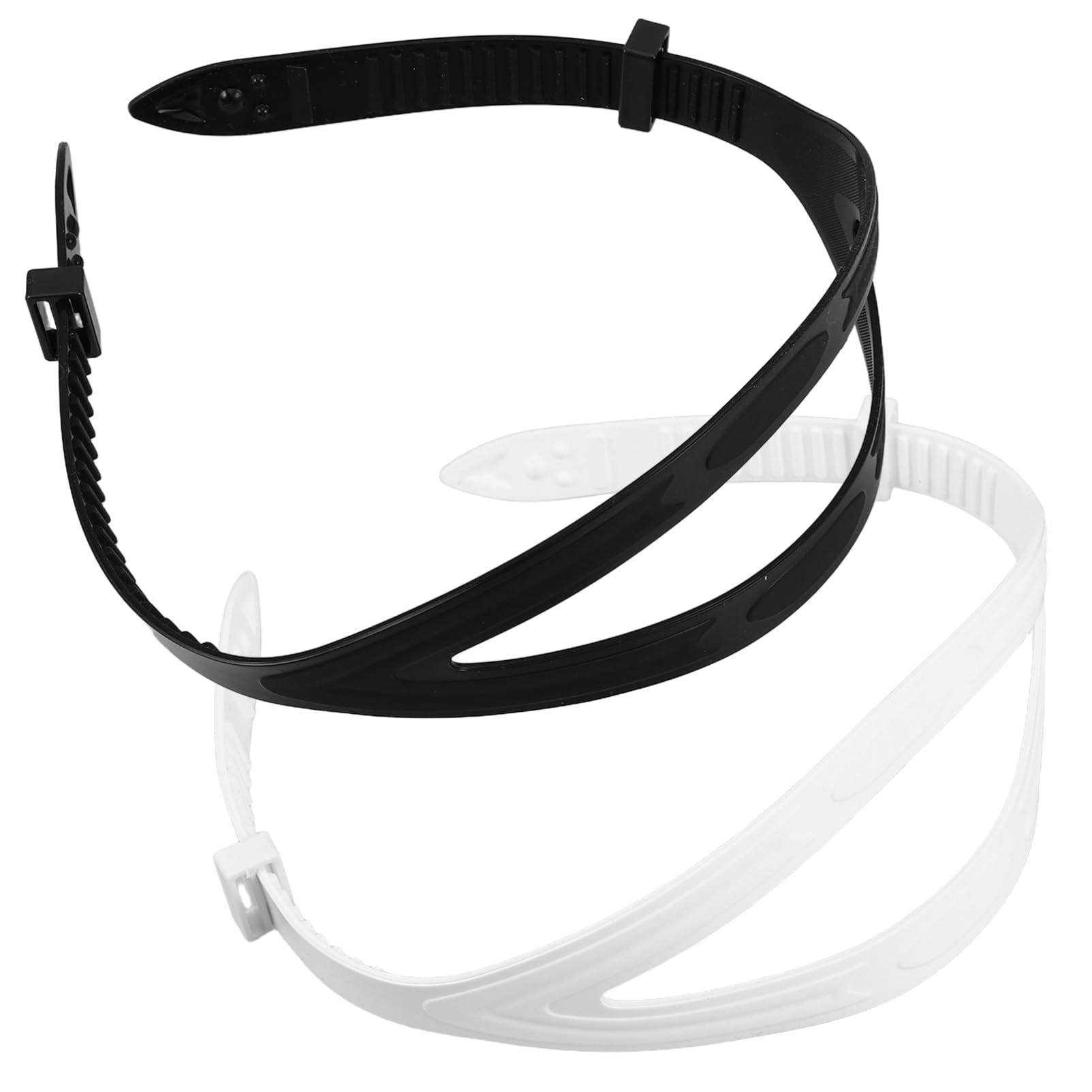 KESYOO 2pcs Silicone Diving Mask Strap Fits Mask Goggles Comfortable Sports Eyewear Retainer for Swimming Diving