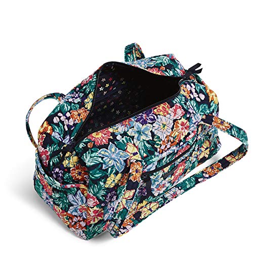 Vera Bradley Women's Cotton Small Travel Duffel Bag, Happy Blooms, One Size #TOP2