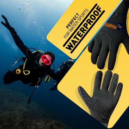 PFARRER ELMAR Wetsuit Gloves (L), Black - Image 2