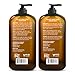 MAJESTIC PURE Apple Cider Vinegar Shampoo and Avocado Coconut Conditioner Set - Restores Shine & Reduces Itchy Scalp, Dandruff & Frizz - Sulfate Free, for All Hair Types, Men and Women - 2 x 16 fl oz