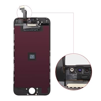 iPhone6パネルブラック Amazon | SZM iPhone 6 修理交換用フロントパネルセット