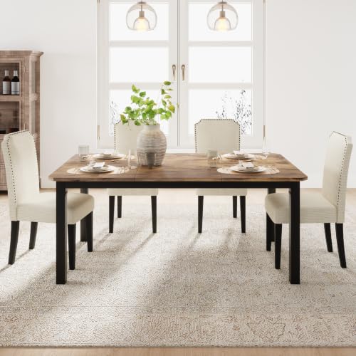 Garvee 63" Brown Dining Table