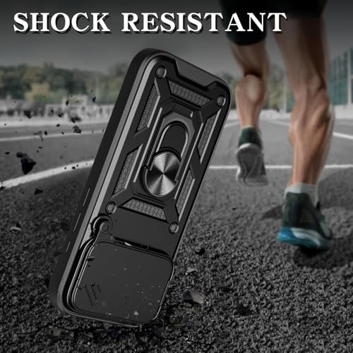 Coque iPhone 17 Pro haut de gamme or rose avec béquille et cache objectif - 2