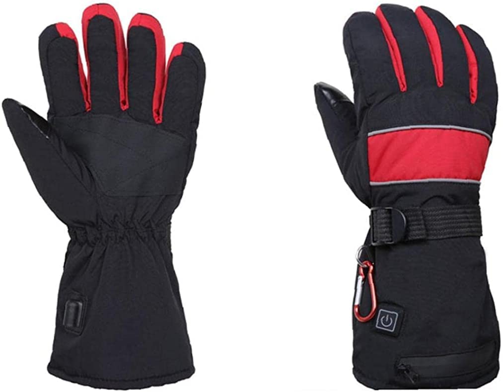 Gants chauffants écran tactile avec batterie pour cyclisme