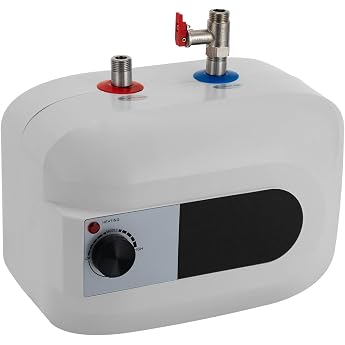 Electric Water Heater 6 L Under-Sink Boiler 1500 W Kitchen Electric Hot Water Tank Storage Hot Water Boiler Instantaneous Water Heater 30-65  C for Sinks Kitchens Bathrooms [Energy Class A+]