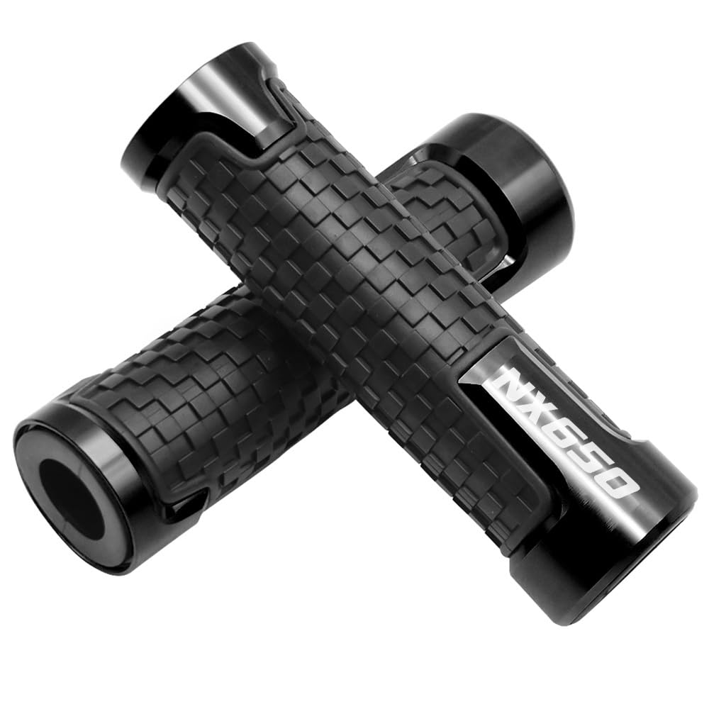Empuñaduras de manillar motocicleta NX650 Dominator piezas de repuesto negro