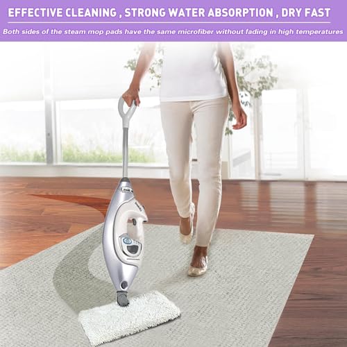 Tidy Monster Shark Steam Mop Replacement Pads, 4 Pack Steam Pocket Mop Pads Compatible with Shark S3500 Series, S3501, S3601, S3550, S3901, SE450, S3801CO, S3601D, S2901, S2902 - Thumbnail 6