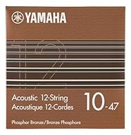 Yamaha guitar strings provide a comfortable feel, stable tuning, excellent durability, and a clear, powerful tone.Ideal for any guitars. Well balanced tone, suitable for all acoustic styles. Acoustic Guitar Strings – 12-String Light (010-047),Phospho...