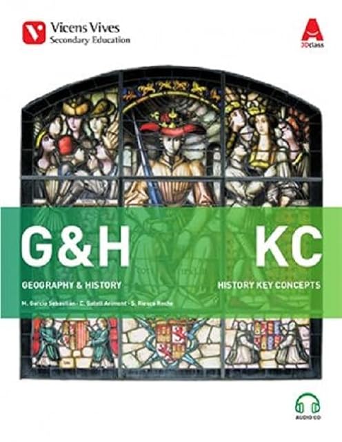 Portada de G&h Kc. History Key Concept. Book and Cd 2º ESO Socia les