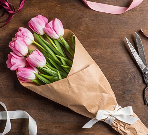 Mandala Crafts White Satin Ribbon 3/8 Inch Wide For Crafts - White Ribbon Satin For Hair - Solid Color Double Faced Satin Ribbon 100 Yards Roll For Wedding Gift Bows #TOP4