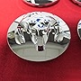 Dodge Ram 2500 3500 Chrome Ram head logo center cap NEW OEM MOPAR RAM