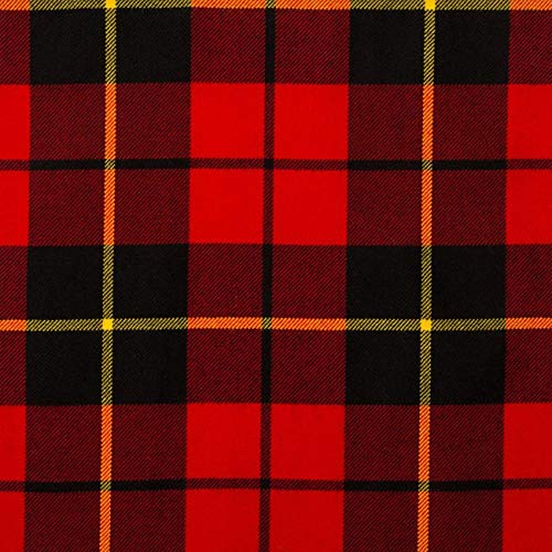 Tissu Wallace infroissable 13 oz tartan modern pour confection plissée