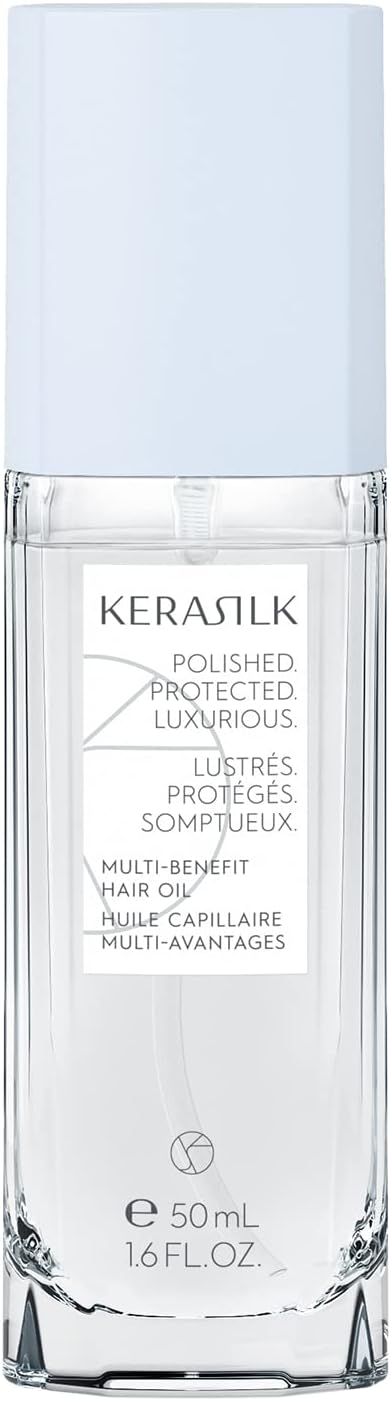 Multi-Benefit Hair Oil | Seals Split Ends & Reduces Flyaways | Prevents Future Damage & Adds High Shine | With Heat Protection | For All Hair Types & Textures | 50ml