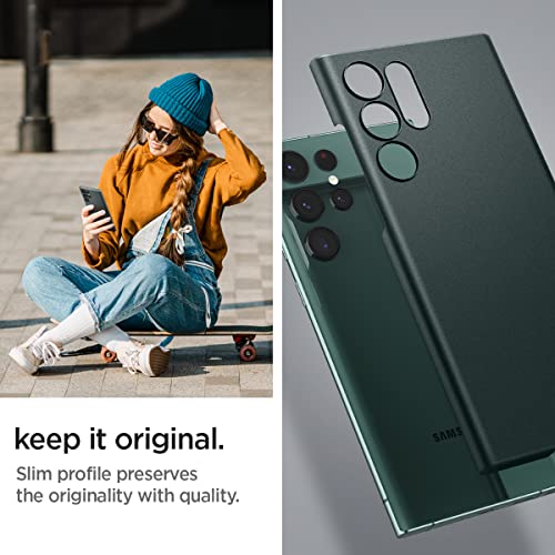 Image of Spigen Air Skin Designed for Galaxy S22 Ultra Case - Abyss Green