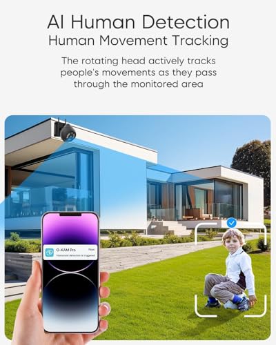 Image of VSTARCAM 4MP Outdoor Security Camera, 2.5K, 360 View, Color Night Vision, PIR Motion Detection, Spotlight Siren Alarm, 20260618