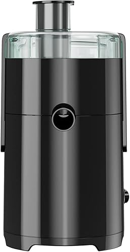 Miniatura 4 de Extractor de jugo de frutas y verduras JE2400BD con diseño de ahorro de espacio, color negro