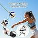 Volleyball Serve Trainer - Volleyball Serve Kit, Volleyball Training Equipment | Volleyball Training Aid with Waist Strap, Adjustable Volleyball Belt, Volleyball Spike Trainer for Beginners Experts
