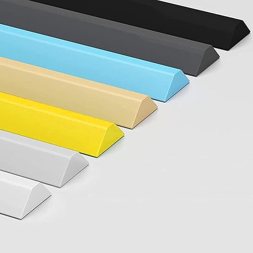 KFJZGZZ Barrera de agua para umbral de ducha para parte inferior de la puerta de ducha sin marco, protector de agua de ducha plegable, barrera de