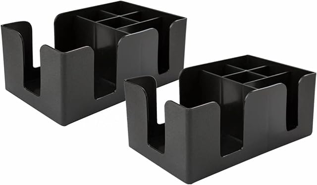 Bar Caddy SZHTFX Storage Napkin and Straw Holder, Stirrers & Cocktail Accessories Holder, Bar Tidy, Bar Condiment Caddy, Table Storage Organiser2PCS