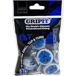 Gripit Blue Heavy-Duty Plasterboard Fixings - Reusable Drywall Fixings - Pack of 8 - Holds Up to 113kg - Easy to Install Drywall Anchor for TV, Stud Walls, Kitchen Units & Boilers – UK Designed