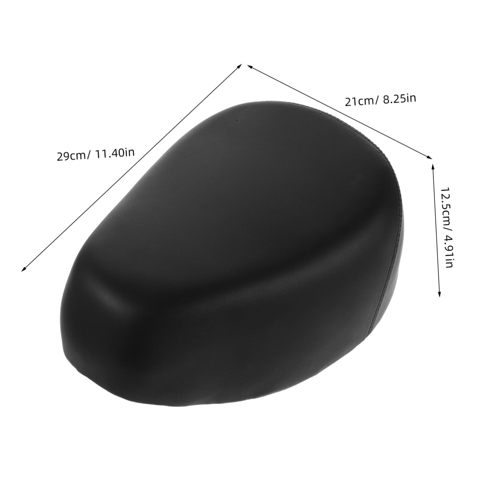 UPKOCH Selle De Vélo Confortable Rembourrée Conception Ergonomique pour Absorption des Chocs Compatible avec Vélos De Route Et Électriques pour Déplacements Quotidiens Et Aventures