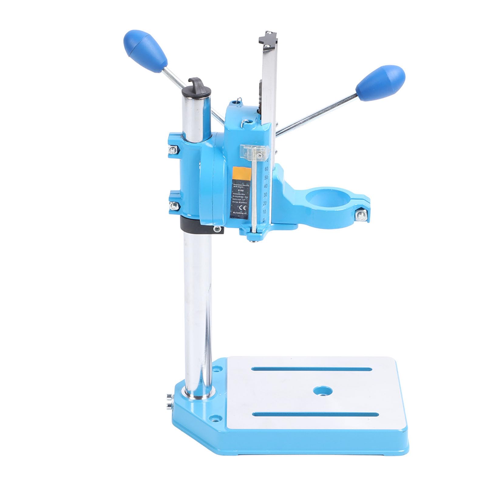 Supporto per Trapano Elettrico, Mini Trapano a Colonna in Alluminio Pressofuso con Design Girevole per Riparazioni Manuali e Progetti Fai-da-te