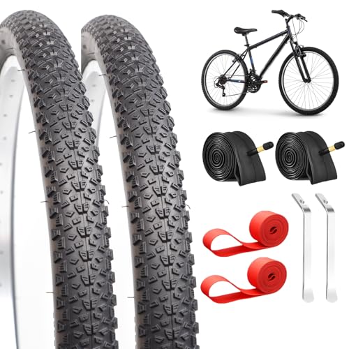 2-Pack Mountain Bike Tires & Inner Tubes Set 26 X
