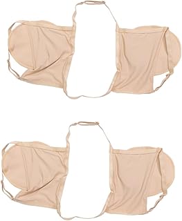 Beaupretty 2 Peças Reutilizáveis Almofadas De Suor Nas Axilas Almofadas Absorventes De Suor Almofadas De Suor Laváveis Roupas Íntimas Femininas Colete Almofadas De Suor Femininas