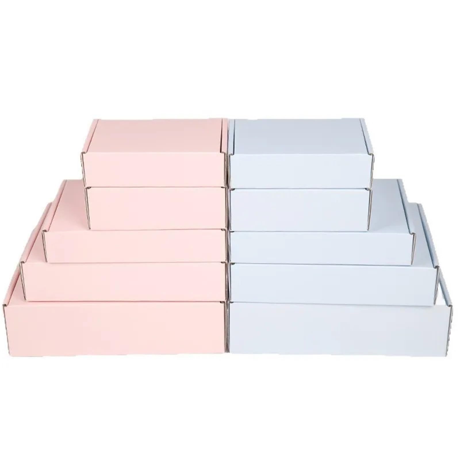 Scatola Regalo Scatole di spedizione rosa da 10 pezzi