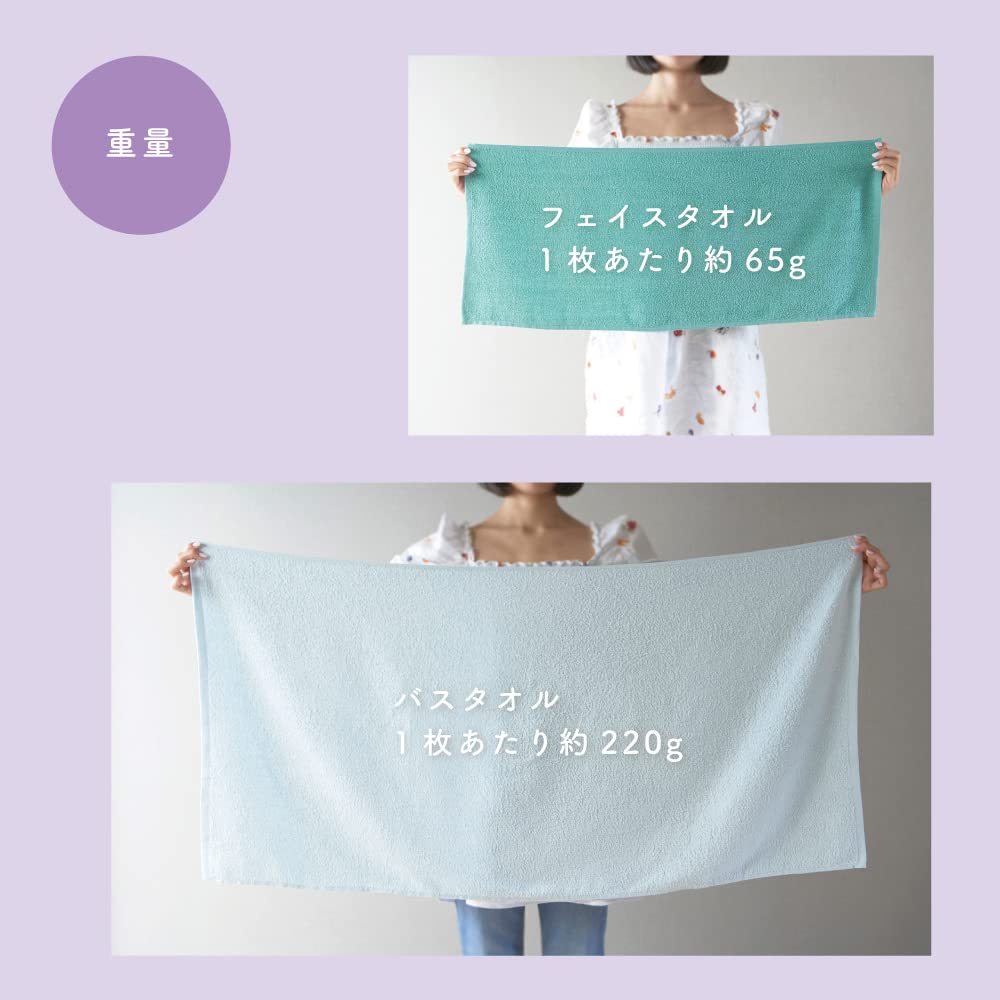 Amazon｜GamachaTowel フェイスタオル10枚+バスタオル3枚