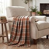 Horaldaily Rust Farmhouse Plaid Fall Decorative...