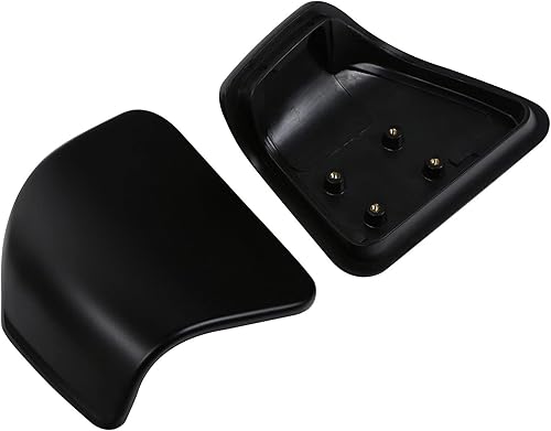 Miniatura 2 de HR3 Puertas de guantera Road Glide de mezclilla negra a juego para carenado interior, se adapta a modelos Harley Touring Road Glide 2015 y