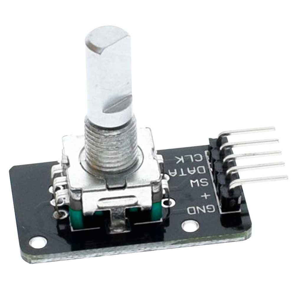 OcioDual KY-040 Rotary Encoder moduł enkoder obrotowy enkoder obrotowy regulator obrotowy Coder Brick Sensor Switch do Raspberry