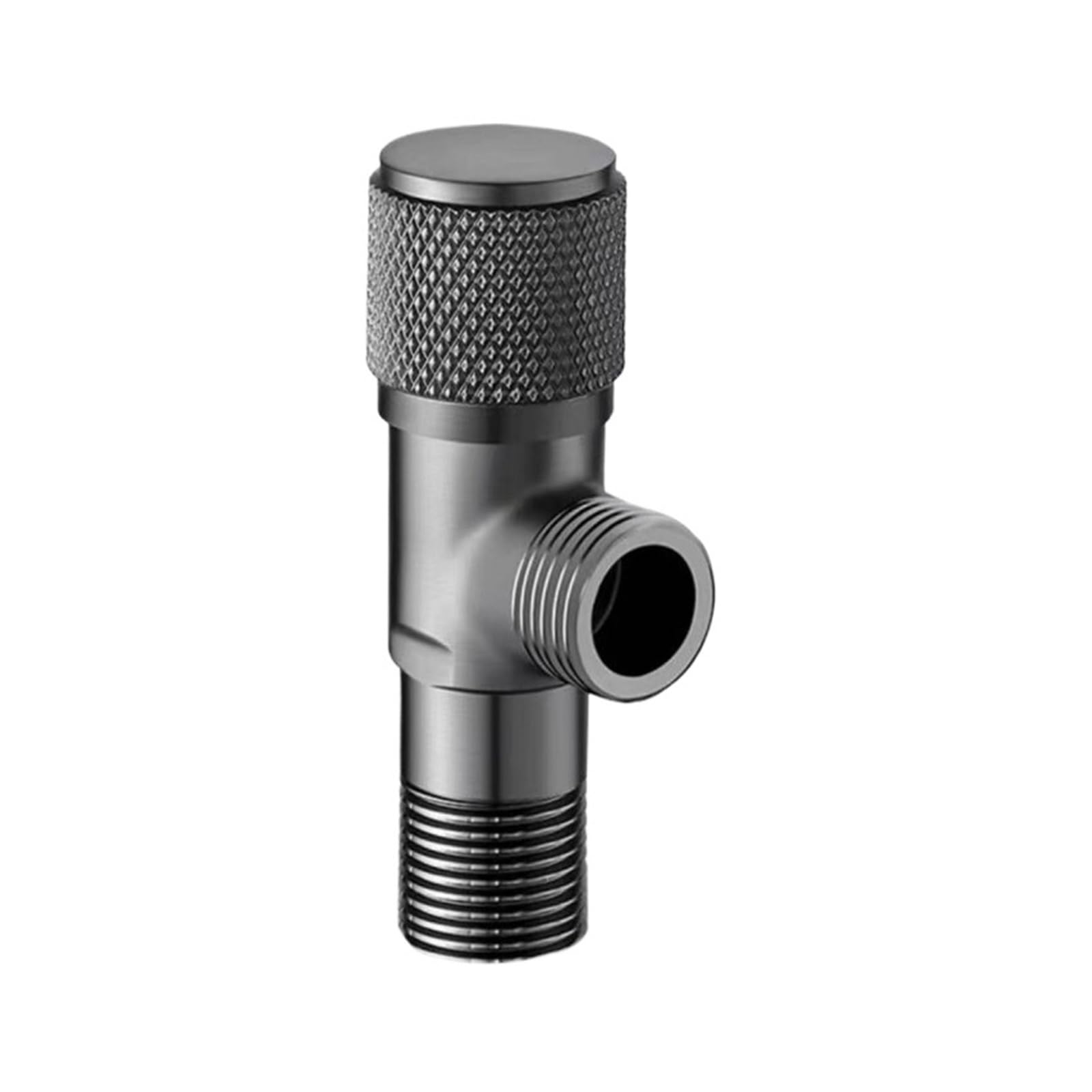 Bvhisehp Gun Grey Anti Backflow Angle Valve Check Valve Wall Mounted Water Stop Valve For Bathroom Bidet