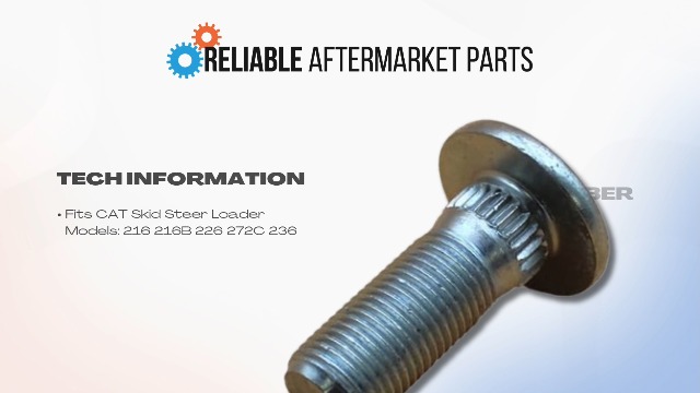 Amazon.com: 159-5772 Wheel Stud Fits CAT Skid Steer Loader Models