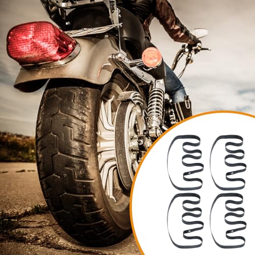 Datanly 4 Pcs Motorcycle Rubber Rim Strips High-strength Protection Tape Inner Tubes for Wheels, 1\" x 19\" - Thumbnail 6