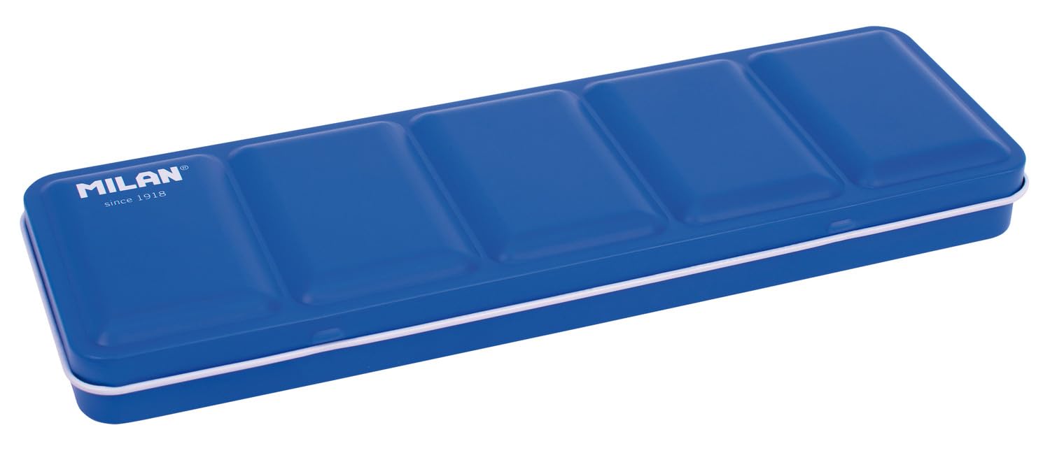 MILAN® Empty Metallic Set Holds 24 Watercolor Media Godets