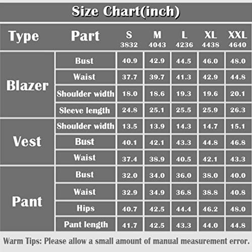 Mens Suits 3 Piece Plaid Suit Formal Casual Suits Slim Fit, Vintage Tweed Suits for Men Jacket Vest Pants with Tie2